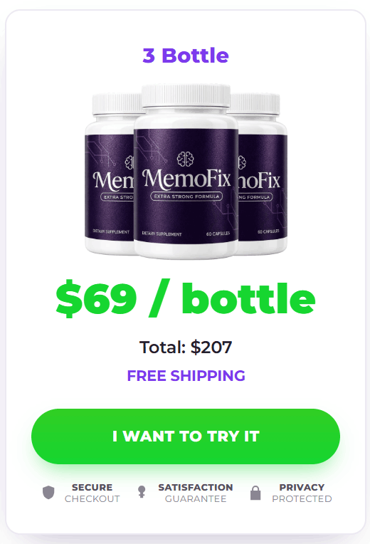 memofix 3 bottles price